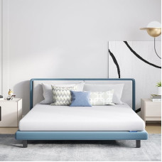 Avenco Schaumstoffmatratze 135x190, Gel-Gedächtnis-Schaumstoffmatratze, Wendematratze, super atmungsaktiv, CertiPUR-US geeignet für Kinder und Erwachsene