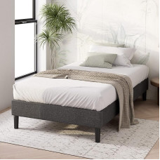 Zinus Curtis Essential Upholstered Platform Bed Frame