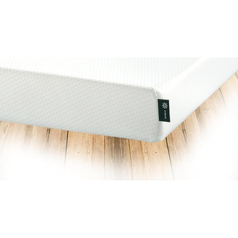 ZINUS Memory Foam Mattress White 90 x 190 cm