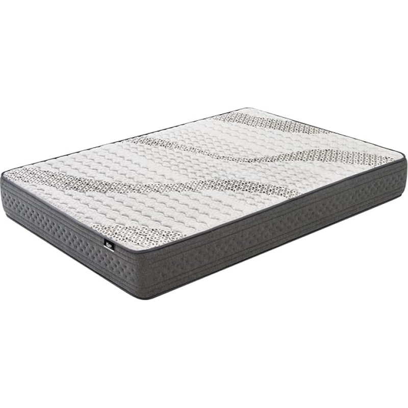 KUO Dream - DreamFlex Mattress | Viscoelastic | Ergonomic & Breathable | Summer/Winter Side | Height 23 cm | Lumbar Support, 150 x 180 cm