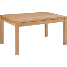 Julian Bowen Curve Oak Extending Dining Table
