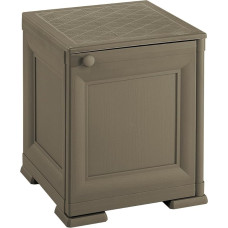 TONTARELLI 8085562909 Omnimodus One Compartment Storage Unit, 40 x 43 x 46 cm, Chocolate