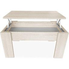 mattfy - Coffee / Tea Table Elevating Living Room or Dining Table Cambria 90cm (W) x 50cm (D) x 46/57cm (H)