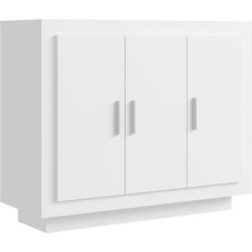 vidaXL Sideboard Chest of Drawers Sideboard Side Cabinet Multi-Purpose Cabinet Standing Cabinet Hallway Cabinet Living Room White 92 x 35 x 75 cm Wood Material