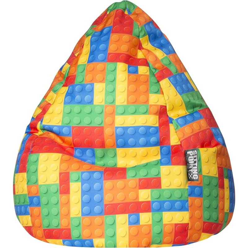 SITTING POINT only by MAGMA Bricks XL Children's Bean Bag Approx. 220 Litres