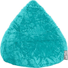 SITTING POINT only by MAGMA Fluffy Bean Bag L Approx. 120 Litres Turquoise (up to Approx. 7 Years)