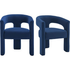 Moderne Fassstühle, akzentuierter Samt-gepolsterter Sherpa-Stuhl mit Rückenlehne, Bouclé-Schminkstuhl, zusammengebaut, bequemer Sessel für Küche/Wohnzimmer/Esszimmer (Marineblau, nur einer)