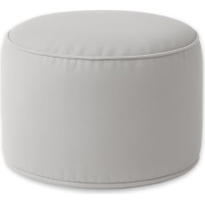 chilly pilley Stool Gaming Bean Bag Stool Waterproof with EPS Filling Round Seat Cushion for Children and Adults Many Colours to Choose From (Silver)