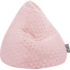 Sitting Point Fluffy Hearts XL Bean Bag Approx. 220 Litres Rose