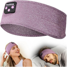 Perytong Sleep Headphones, Bluetooth Sports Headband Headphones with Ultra Thin HD Stereo Speakers, Perfect for Sleeping, Exercising, Jogging, Yoga, Insomnia, Air Travel, Meditation