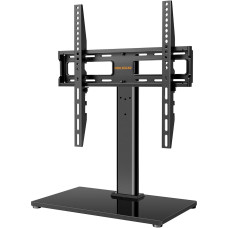 TV stand, swivel TV stand for 32-55 inch OLED LCD flat and curved TVs or monitors up to 40 kg Max. VESA 400 x 400 mm