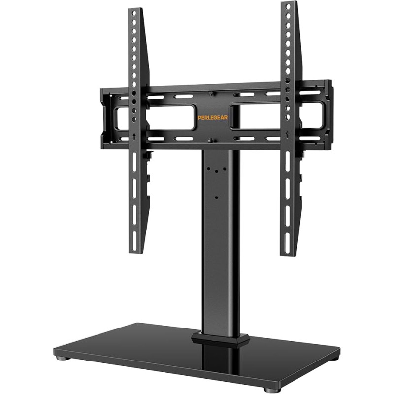 TV stand, swivel TV stand for 32-55 inch OLED LCD flat and curved TVs or monitors up to 40 kg Max. VESA 400 x 400 mm