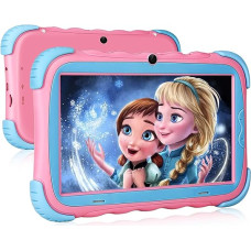Wainyok Children's Tablet, 7 Inch IPS Display Kids Tablet, 2GB RAM + 16GB ROM, Quad Core, Child Lock, WiFi Camera Bluetooth & Kids-Proof Case Android 11 Toddler Tablet