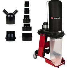 Einhell extraction system TE-VE 550/1 A (550 W, 2850 min-1, automatic socket, handle and chassis, suction hose 250 cm diameter 100 mm, suction adapter 2 x 36 mm, quick release for 65 litre collection bag)
