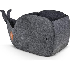 Swics® Children's Storage Box, 30 L, Felt Toy Box, Perfect Storage for Any Kallax Shelf, Foldable Toy Storage for Boys and Girls (Single Box)