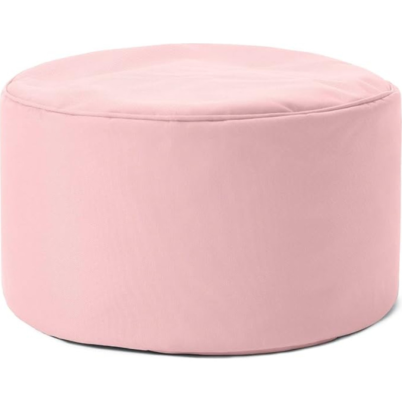 Lumaland Pouf Bean Bag (50 L) | Compact Bean Bag with 3-in-1 Function: Comfortable Stool, Practical Table & Stylish Footstool for Indoor and Outdoor I with Flexible EPS Filling | Diameter 25 x 45 cm
