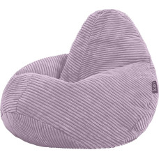 Icon Dalton Children's Bean Bag, Purple, for Children’s Room, Bedroom or Living Room, with Filling