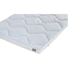 Traumnacht Cool Comfort Topper for Summer and Winter with Cooling Double Cloth Cover, 120 x 200 cm, Oeko-Tex Certified, Produced according to German Quality Standard
