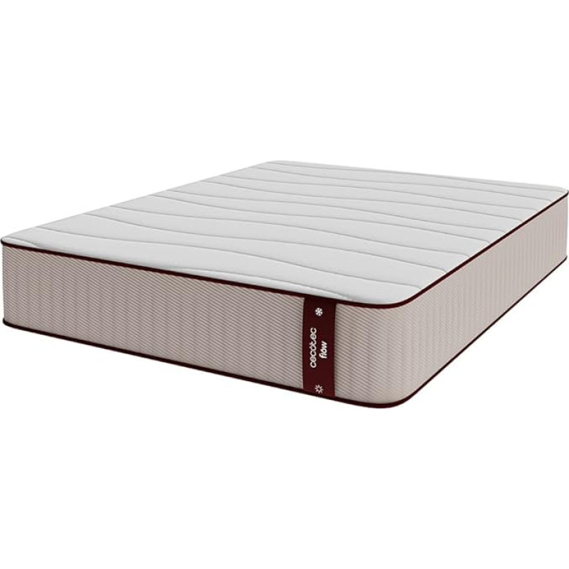 Cecotec Matratze 6900Hybrid 180x200 Multi -Layer-, Springcore- und Viskoelastikviskocare, Höhe 28 cm, mittlerer Hochfirma, Separatemuv und Breathsoft