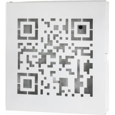 HAKU Möbel Key Cabinet White Metal Dimensions W 22 cm x H 24 cm x D 5 cm Style: Modern