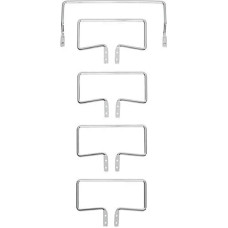 TEMPUR Set of 5 C 3000 Mattress Holders for Freestanding System Frame Chrome