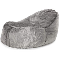 Icon Dream Lounger Bean Bag 110 x 80 cm Giant Faux Fur Bean Bag