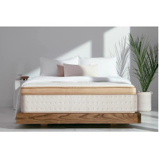 LANKOU Spring Core 7-Zone Cold Foam Mattress, Barrel Pocket Spring Core Orthopaedic Medium Firm, Orthopaedic Oeko-Tex Certified, Hardness H3 and H4 Independent Beds Quiet Mattress (90 x 200 x 24)