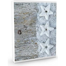 Alubox My Board with 16 Hooks for Keys, Steel, White/Multicolour, 5 X 24.5 X 31.5 cm