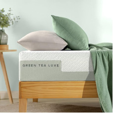 Zinus Mattress 140 x 200 cm - Hardness H2-H3 - Height 25 cm - Oeko-Tex Certified - Green Tea Luxe Memory Foam Mattress