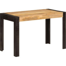 vidaXL Dining Table 120 x 60 x 76 cm Solid Wood Mango