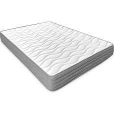 DUÉRMETE ONLINE - Mattress 80 x 200 cm Viscoelastic Frida with Winter/Summer Side Ergonomic Optimal Comfort and Hardness Hygienic and Breathable Thickness 21 cm