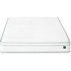 Zinus Hybrid Memory Foam Spring Mattress, Euro-Top Spring Mattress, Green Tea Foam, 120 x 190 cm, Height 20 cm, Mattress in One Pack, Oeko-Tex Certified