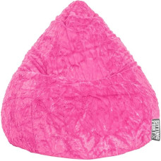 SITTING POINT only by MAGMA Fluffy XL Bean Bag Approx. 220 Litres Pink