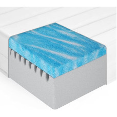 Mister Sandman Gel Mattress 160 x 200 cm H2 H3 - High-Quality Mattress with Microfibre Cover 15 cm Height