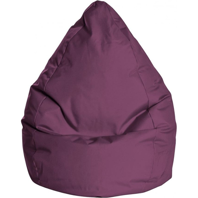 SITTING POINT Only by Magma Brava Bean Bag XL Approx. 220 Litres Aubergine