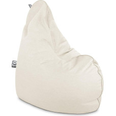 Happers Relax Velvet Bean Bag for Living Room with Peach Skin Feel