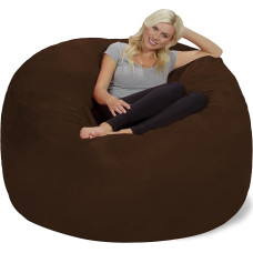 Chill Bag 6ft Giant Bean Bag Chocolate Brown
