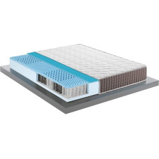 Mentor - MED H3 French Feather and Memory Foam Mattress, 140 x 200 cm, Biotech Med 2.1 Medical Product, Height 29 cm, with 7 cm Memory Foam Bios Aloe Gel - Removable