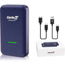 Carlinkit 4.0 Wireless Apple CarPlay & Android Car 2 in 1 Adapter for Wired CarPlay Cars Model Year: 2016-2025, Plug & Play, Support Online Update