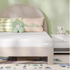 Novilla 7 Zonen Matratze 140x190 H2&H3 2in1 Kaltschaummatratze Bezug 60° Waschbar Schaumstoff Rollmatratze Öko-TexZertifiziert Höhe 14cm