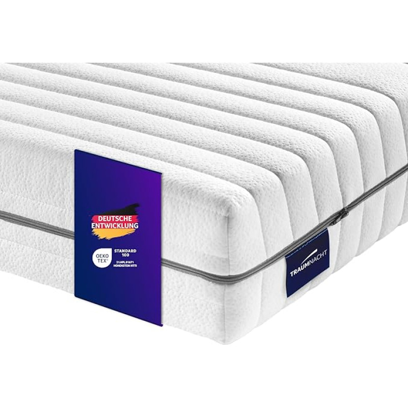 Traumnacht Pocket Spring Mattress, Cylinder Pocket Springs