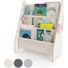 MAMOI® Bookcase for Children, Book Box for Children's Room, Book Shelf, Wall Shelf, Children's Bookcase, Wooden Bookcase, Children's Furniture for Small Children