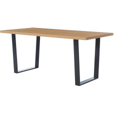 BAÏTA Felix Dining Table, Metal, Wood, L180 cm