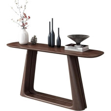 Solid Wood Console Table Narrow Entrance Table for Living Room and Foyer, Easy Assembly, Sofa Table, Small Space, Furniture, Stylish Console for Home Decoration