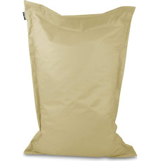 BuBiBag Bean Bag - Rectangular Floor Cushion in 28 Colours and 7 Variations - Outdoor Bean Bags Indoor Bean Bag for Children and Adults (Beige-150 x 100 cm)