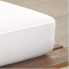 Todocama Terry Cloth Protector White Bed 180 x 190/200 cm