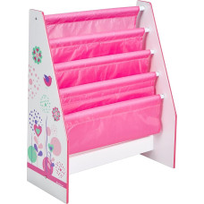 Flower and Birds Kids Sling Bookcase - Bedroom Storage by HelloHome