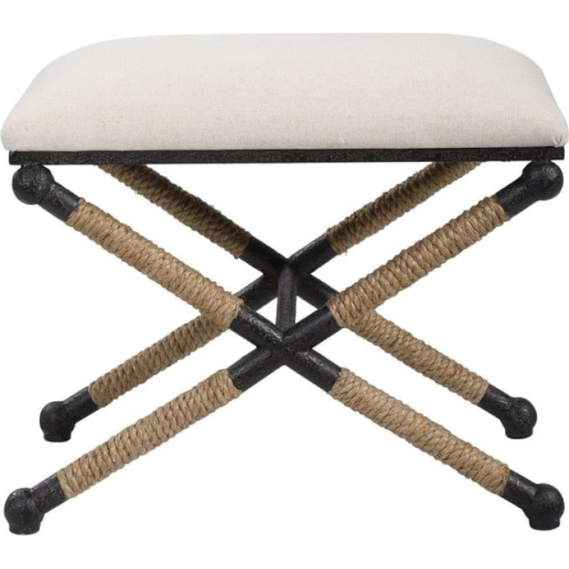Firth Oatmeal Small Nautical Bench