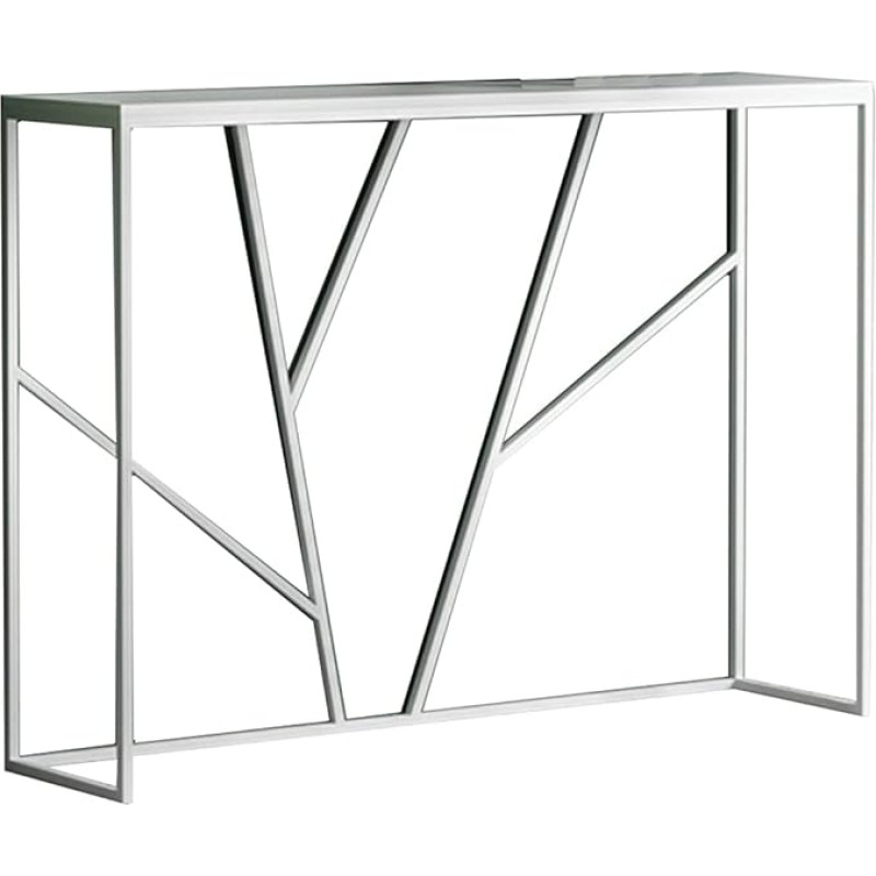 Solid Wood Console Sofa Table for Bar Cafe Hallway Entrance High Side Tables with Shelf Narrow Hallway Table Hallway Console Tables