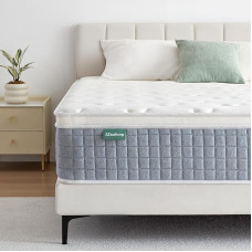 SZsuilong Hybrid Mattress, 160 x 200 cm, 26 cm Thick, Premium Mattress H3 H4 Firm, 7 Comfort Zones, Pocket Spring Mattress, Ergonomic Memory Foam, Perfect Support, Mattress for 2
